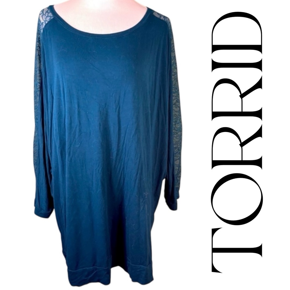 NWOT Torrid 5 long sleeve blouse
